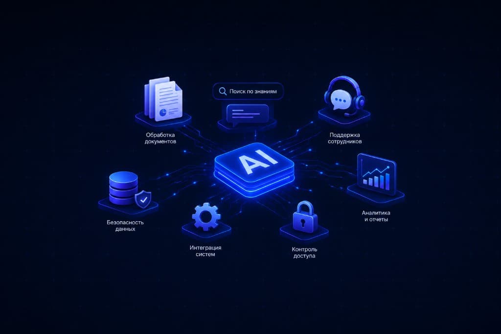 AI в корпоративных системах: что работает, а что нет