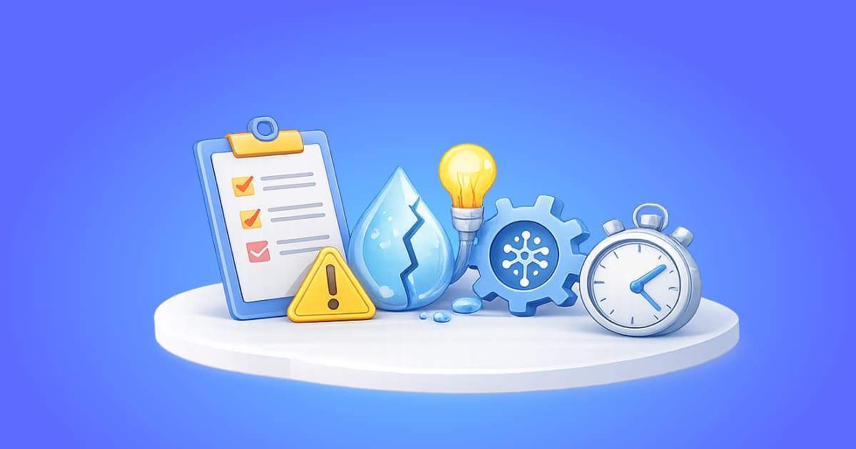 Самые частые ошибки при запуске продукта